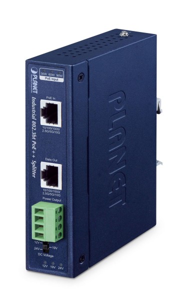 PLANET TECHNOLOGY PLANET TECHNOLOGY Industrial Single Port PoE++ Splitter