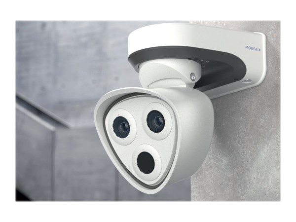 MOBOTIX M73 Body mit RJ45 Anschlussbox (weiß-grau) M73 Body mit integrierter RJ45 Anschlussbox, ohne