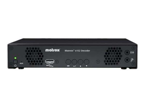 MATROX Maevex 6152 Quad 4K HDMI Decoder Video over IP MVX-D6152-4