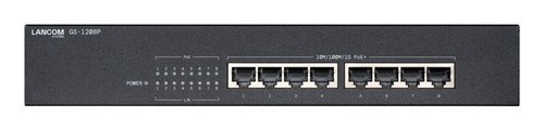 LANCOM LANCOM Switch GS-1208P 8port POE GBE lüfterlos