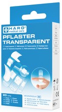 HARO Pflaster transparent, wasserabweisend, 20er Pack