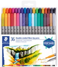 STAEDTLER Doppel-Fasermaler Design Journey, 72er Etui