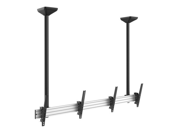 EQUIP EQUIP Monitor Deckenhalter 45"-55" silber&schwarz 2 Monitore