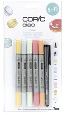 COPIC Marker ciao, 5+1 Set "Pastellfarben"