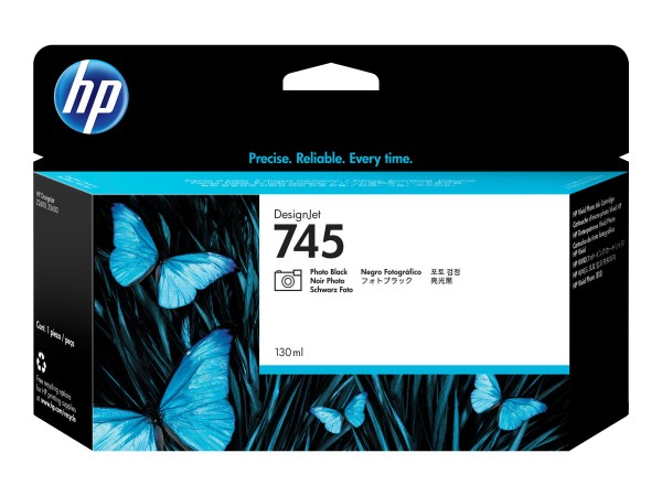 HP HP 745 Photo schwarz DesignJet Tintenpatrone