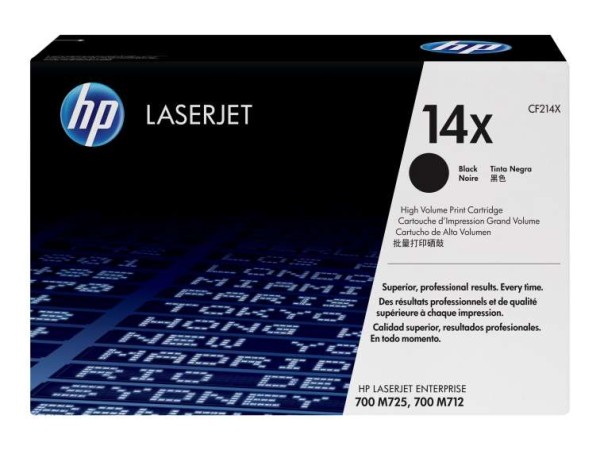 HP 14X Schwarz LaserJet Tonerpatrone (CF214X) CF214X