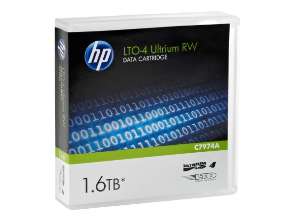 HP ENTERPRISE HP Ultrium 4 Datenkassette 1,6TB LTO