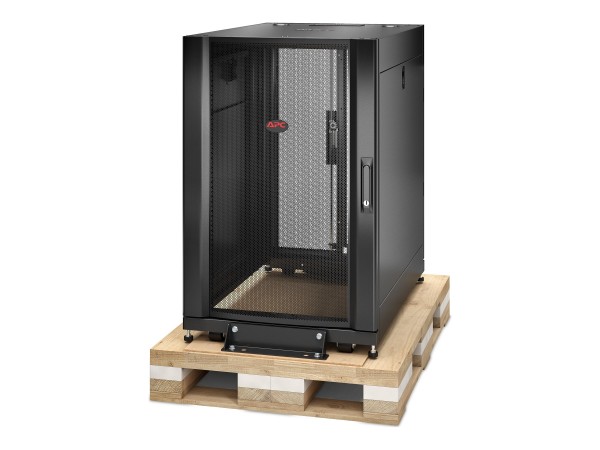 APC APC NetShelter SX 18U Server Rack Enclosure 600mm x 900mm w/ Sides Black Shock Packaging