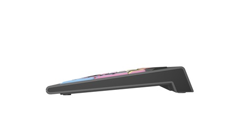 LOGIC-KEYBOARD LOGIC-KEYBOARD ASTRA 2 Tastatur USB AZERTY Englisch Schwarz