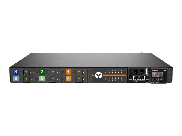 VERTIV AVOCENT Vertiv Geist Rack PDU, Monitored (Outlet Level), EC, 1U, input IEC 60309 230/400V 3x32A, com