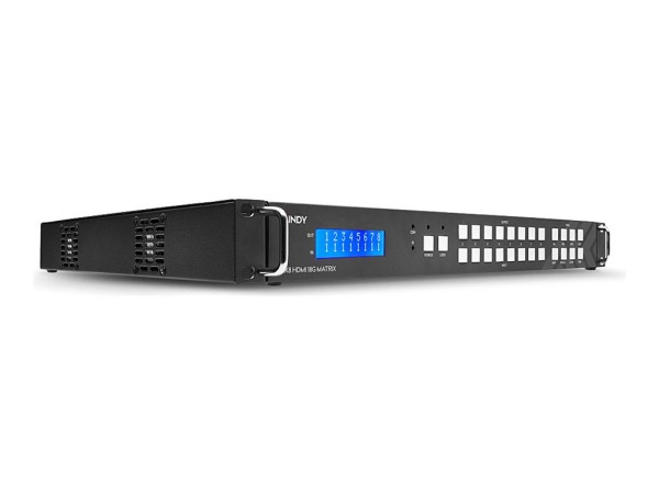 LINDY LINDY 8x8 HDMI 18G Matrix with Video Wall Scaling