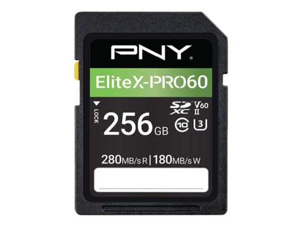 PNY X-PRO 60 Class 10 UHS-II retail 256GB P-SD256V60280EXP6-GE