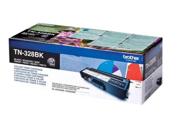 BROTHER TN328BK Schwarz Tonerpatrone TN328BK
