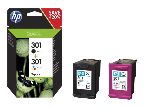 HP Inc. INK CARTRIDGE NO 301 B/C/M/Y