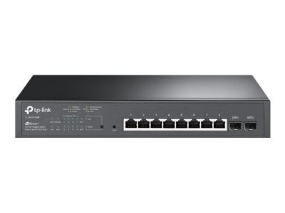TP-LINK Omada 10-Port PoE+ Gigabit Smart Switch with 2 SFP Slots SG2210MP