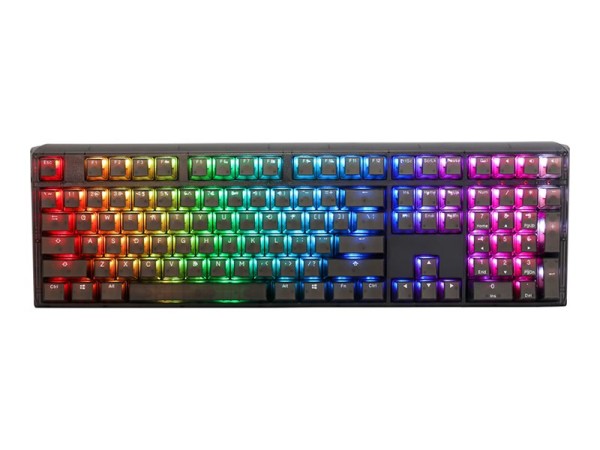 DUCKYCHANNEL DUCKYCHANNEL Ducky One 3 Aura Black Gaming DE-Layout, RGB, Hot Swap, Cherry MX Blue