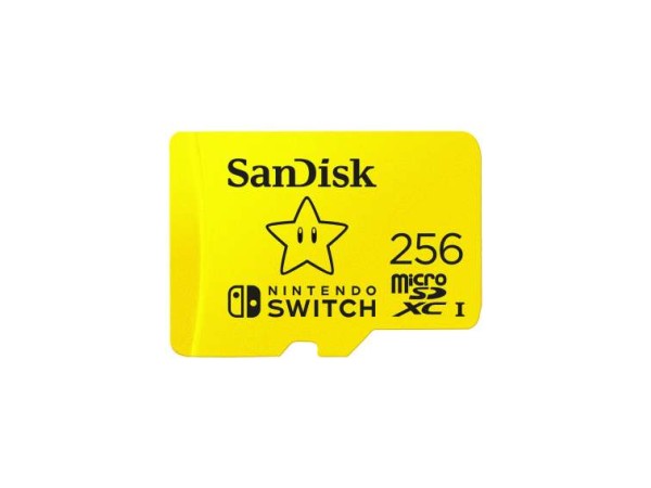 SANDISK MicroSDXC 100MB 256GB Nintendo SDSQXAO-256G-GNCZN
