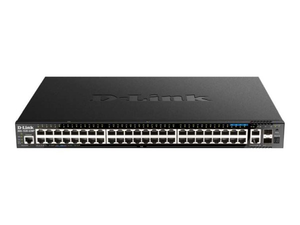 D-LINK 52-Port Smart Managed PoE+ Gigabit Stack Switch 4x 2.5 GE, 4x 10G DGS-1520-52MP/E