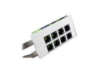 AGFEO Modulfrontplatte K-Modul 524 schwarz 6101332