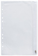ELBA Reißverschlusstasche, 305 x 170 mm, PVC, glasklar