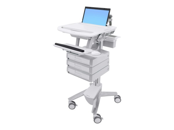ERGOTRON STYLEVIEW LAPTOP CART 3 DRAWER SV43-1130-0