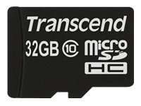 TRANSCEND SDHC CARD MICRO 32GB CLASS 10 TS32GUSDHC10