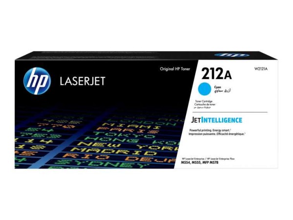 HP 212A - Cyan - original - LaserJet - Tonerpatrone (W2121A) - für Color La W2121A