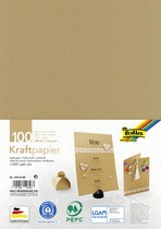 folia Kraftpapier, 120 g/qm, DIN A4, 100 Blatt