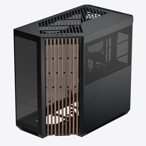 APNX APNX Geh Midi APNX V1-W-BK-V1 (B/Wood/MicroATX/MiniITX