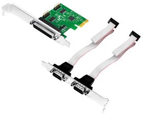 LogiLink Seriell/Parallel PCI-Express Karte