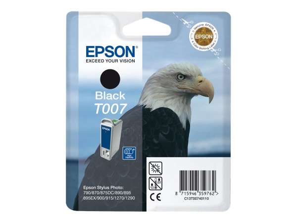EPSON EPSON T007 Schwarz Tintenpatrone