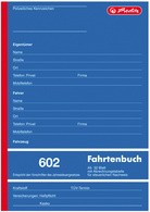 herlitz Formularbuch "Fahrtenbuch 601", A6 quer, 40 Blatt