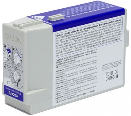 Epson SJIC15P - Tintenpatrone Original - 3-/4-Farb-Patrone, Cyan, Magenta, Yellow - 78,9 ml