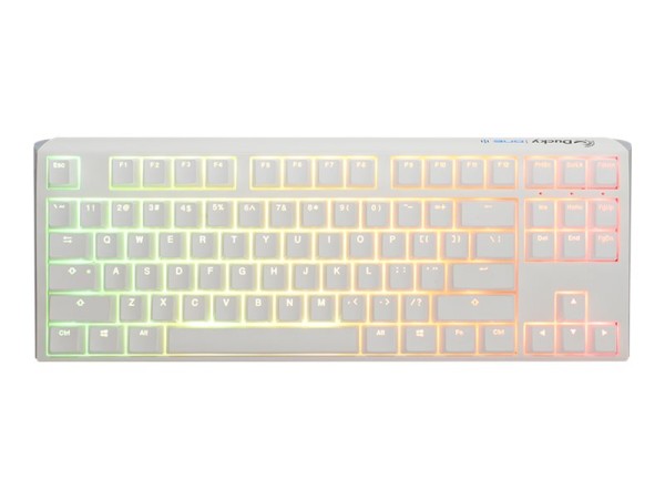 DUCKYCHANNEL Ducky One 3 Classic Pure White TKL Gaming Tastatur DKON2187ST-WDEPDPWWWSC1