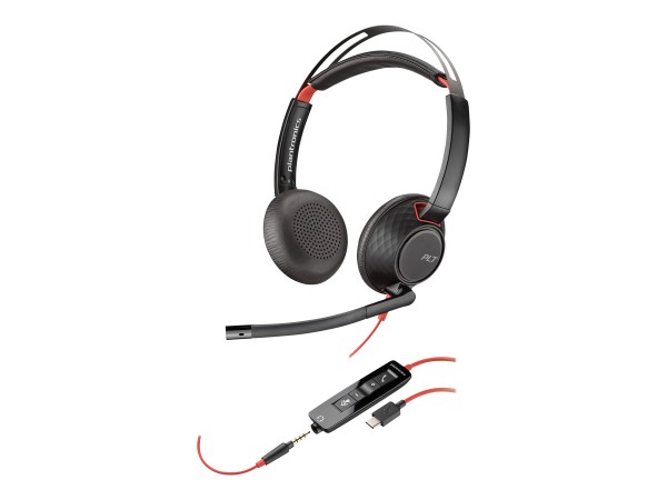 PLANTRONICS Headset Blackwire USB C5220 207576-01