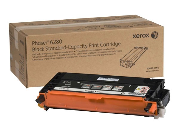 XEROX Phaser 6280 Schwarz Tonerpatrone 106R01391