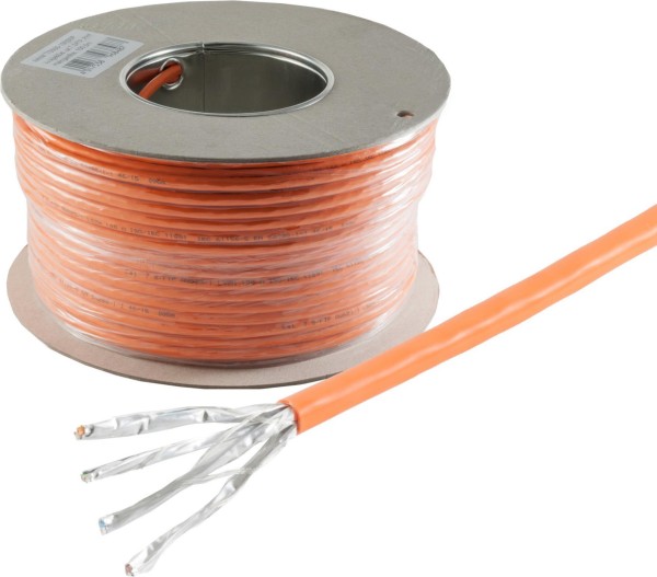 S-CONN S-CONN S/CONN maximum connectivity Netzwerkkabel-LAN-Verlegekabel,Cat.7 Rohkabel, S/FTP, GHMT Zertif