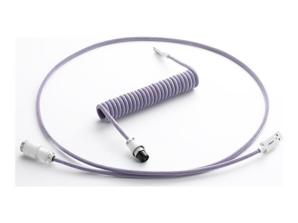CABLEMOD Pro Coiled Keyb. Cable bn 1,50m | USB-A > USB-C CM-PKCA-CWAW-PW150PW-R