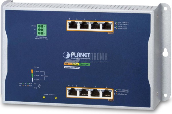 PLANET TECHNOLOGY PLANET TECHNOLOGY IP30, IPv6/IPv4, 4-Port