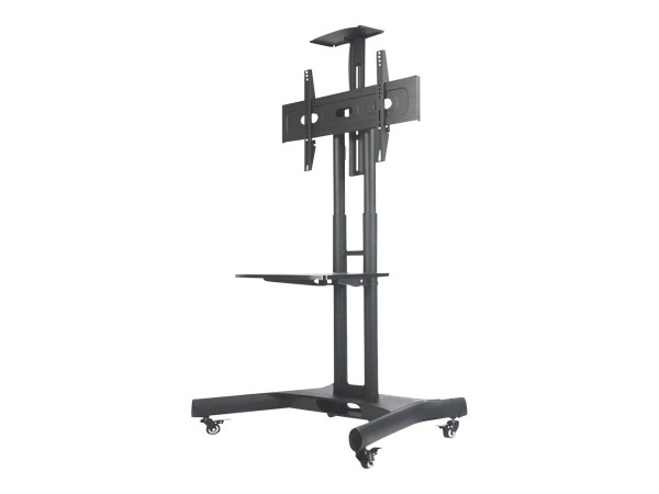 NEOMOUNTS mobiler Bodenständer für Flachbild-Fernseher bis 75" (191 cm) NM-M1700BLACK