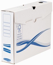 Fellowes BANKERS BOX Basic Archiv-Schachtel, blau, (B)150 mm