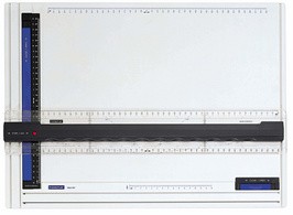 STAEDTLER Zeichenplatte Mars, DIN A4, weiß/anthrazit/blau