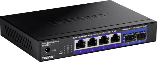 TRENDNET 6-Port Multi-Gig Switch TEG-S562