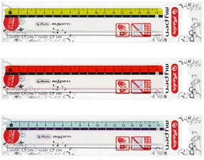 herlitz Flachlineal my.pen, 170 mm lang, Kunststoff