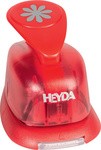 HEYDA Motivstanzer Kreis, klein, Farbe: rot