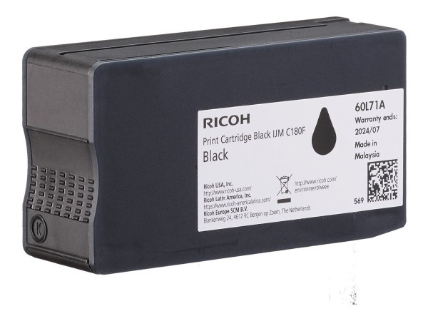 RICOH Patrone IJM C180F black 2000 Seiten 408517