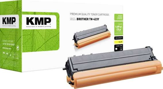 KMP Tonerkartusche ersetzt Brother TN423Y 1265,3009