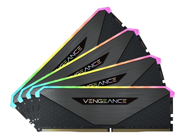 CORSAIR Vengeance RGB 32GB (4x8GB) CMN32GX4M4Z3200C16