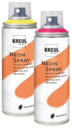 KREUL Sprühfarbe NEON SPRAY, neonpink, 200 ml