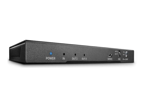 LINDY 2 Port HDMI 2.0 18G Splitter mit Audio 38230